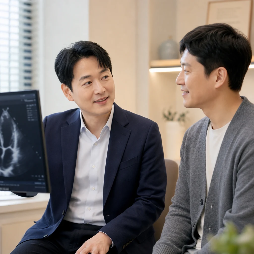 가슴통증 시 심장초음파 정확도는?